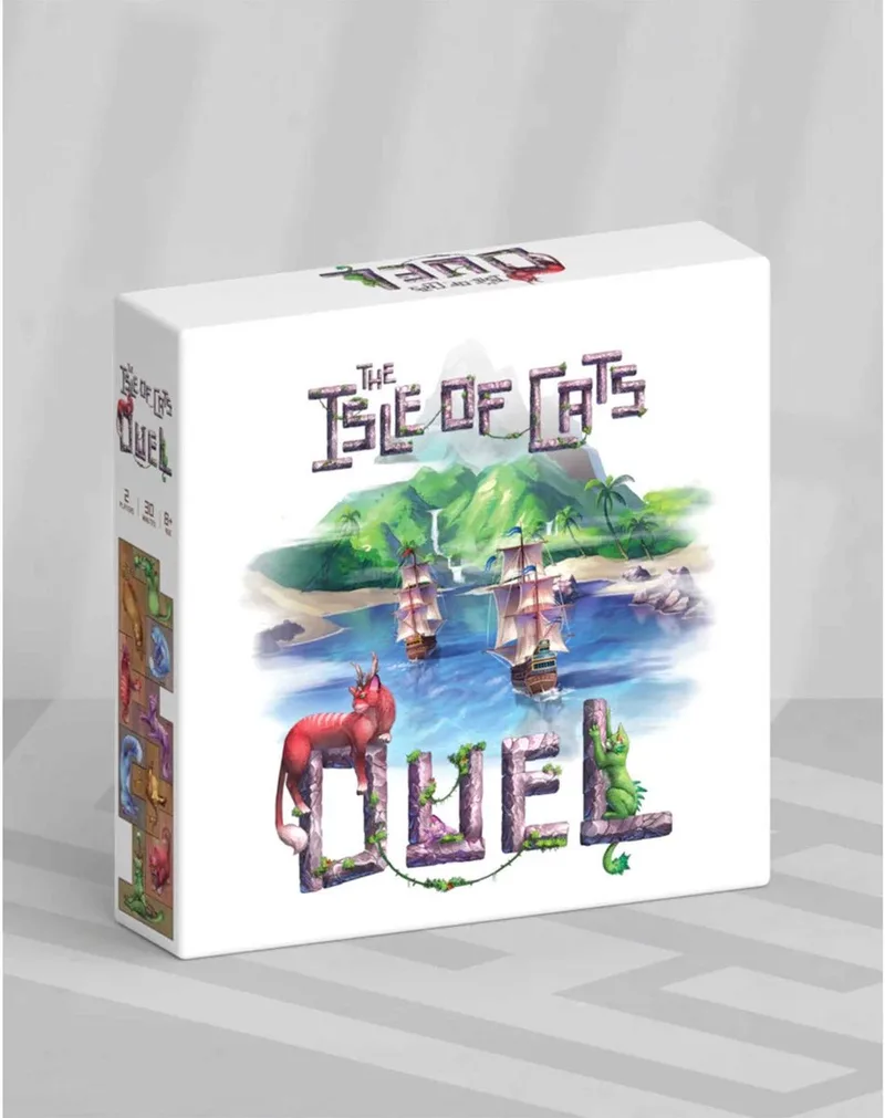 The Isle of Cats: Duel Bordspel - EN from Asmodee – box