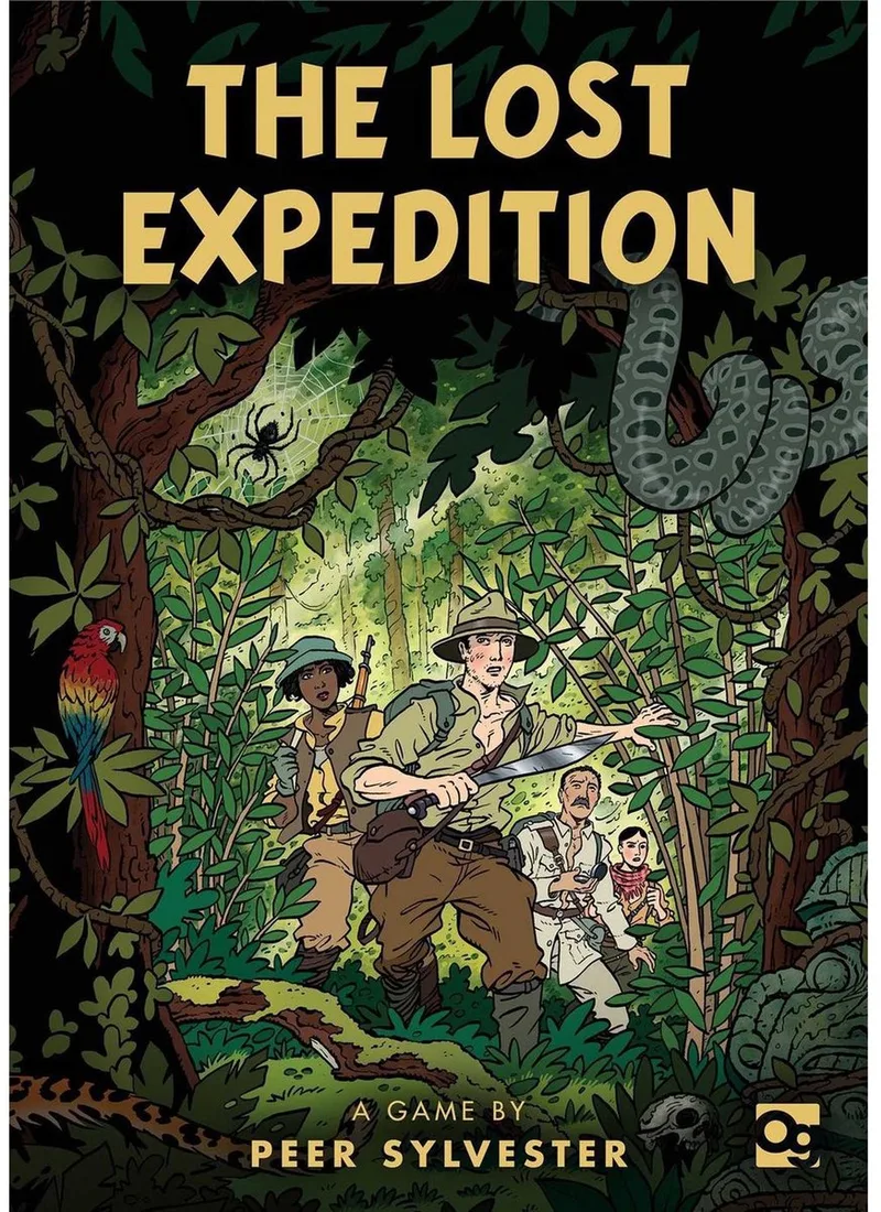 The Lost Expedition Kaartspel från Asmodee – kartong