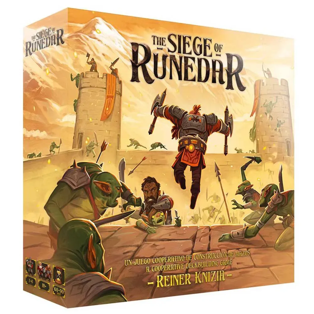 The Siege Of Runedar Brädspel Spansk Version från Asmodee – kartong
