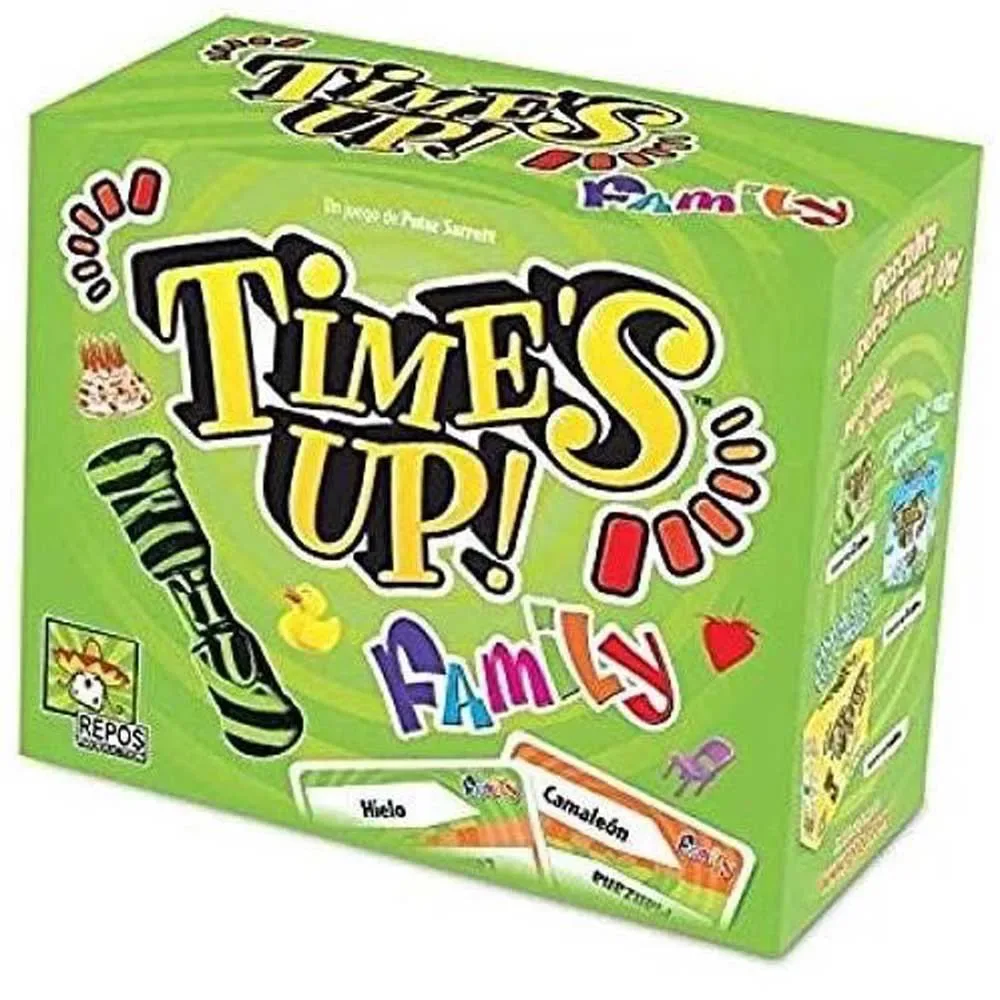 Time´s Up Family 1 Bordspel Spaanse Versie från Asmodee – kartong