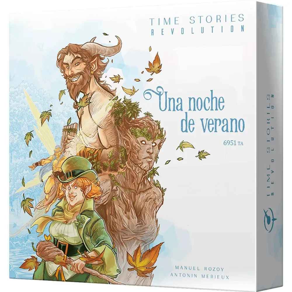 Time Stories Revolution Una Noche De Verano Bordspel Spaanse Versie från Asmodee – kartong