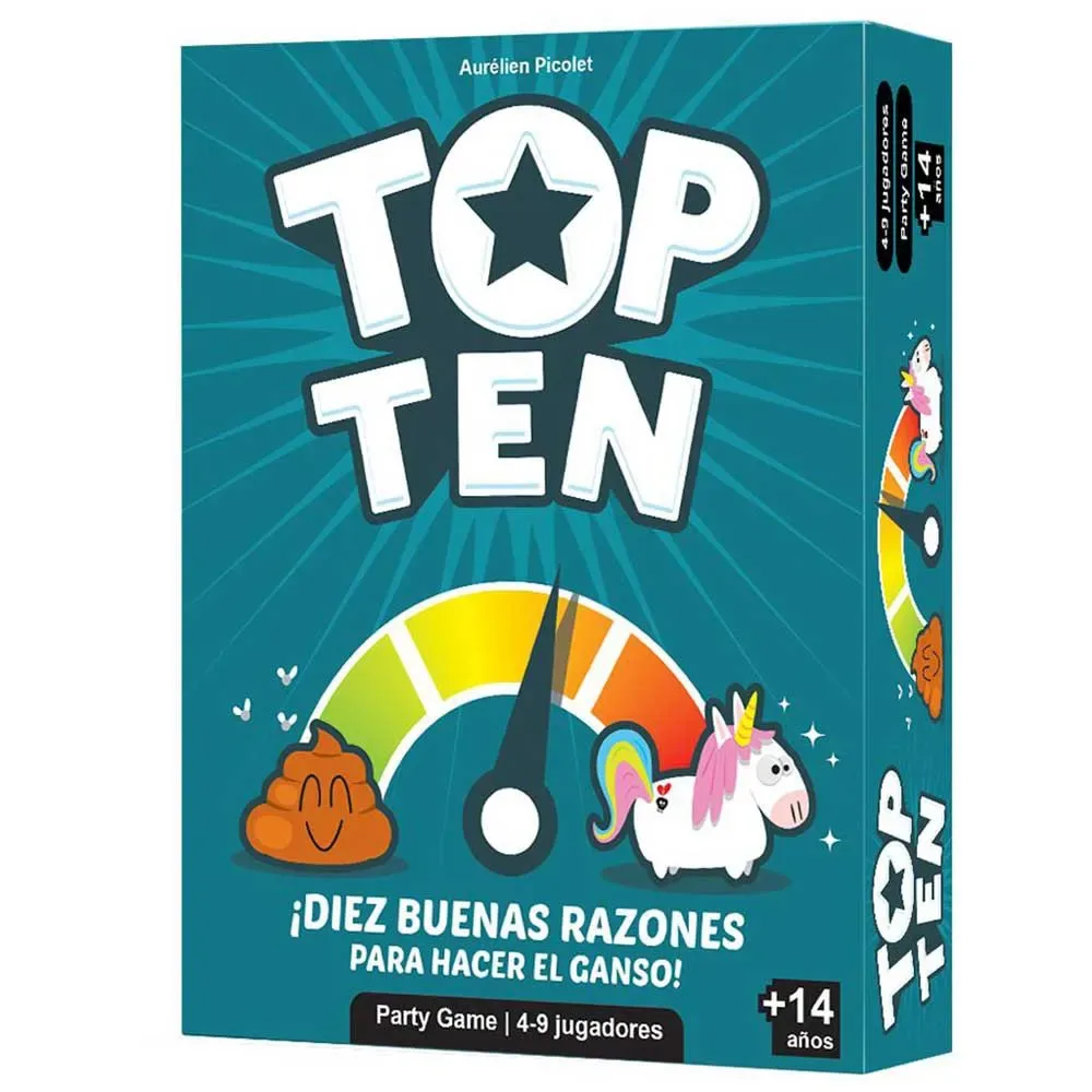 Top Ten från Asmodee – kartong