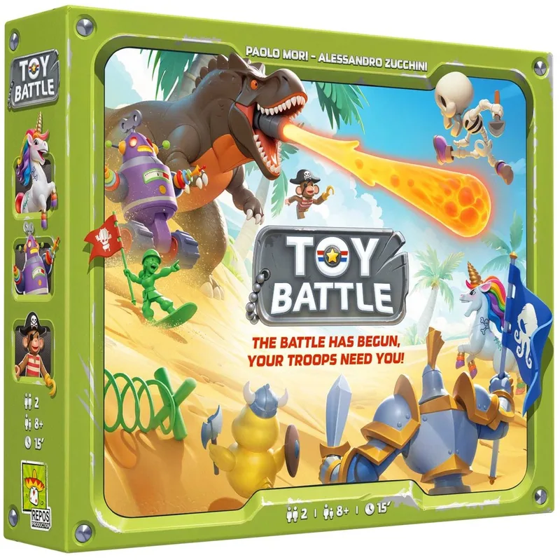 Toy Battle Bordspel fra Asmodee – æske