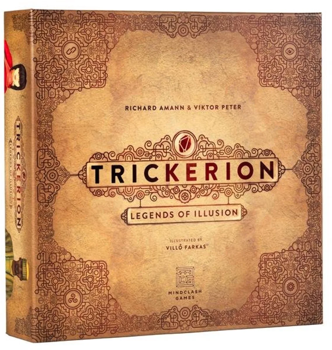 Trickerion Legends of Illusion Bordspel - EN de Asmodee – boîte