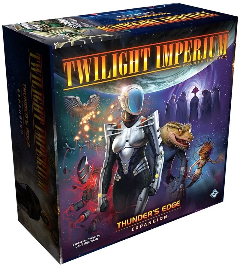 Twilight Imperium: Fourth Edition Thunder's Edge Expansion de Asmodee – boîte