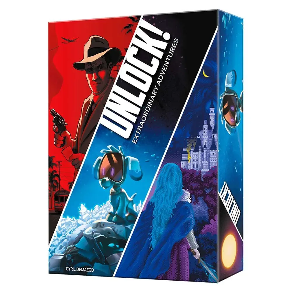 Unlock! Extraordinary Adventures Bordspel Spaanse Versie från Asmodee – kartong