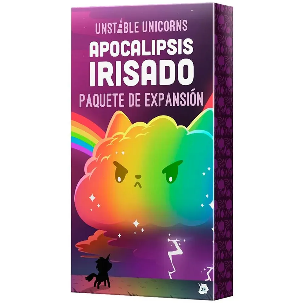 Unstable Unicorns Apocalipsis Irisado Bordspel Spaans från Asmodee – kartong