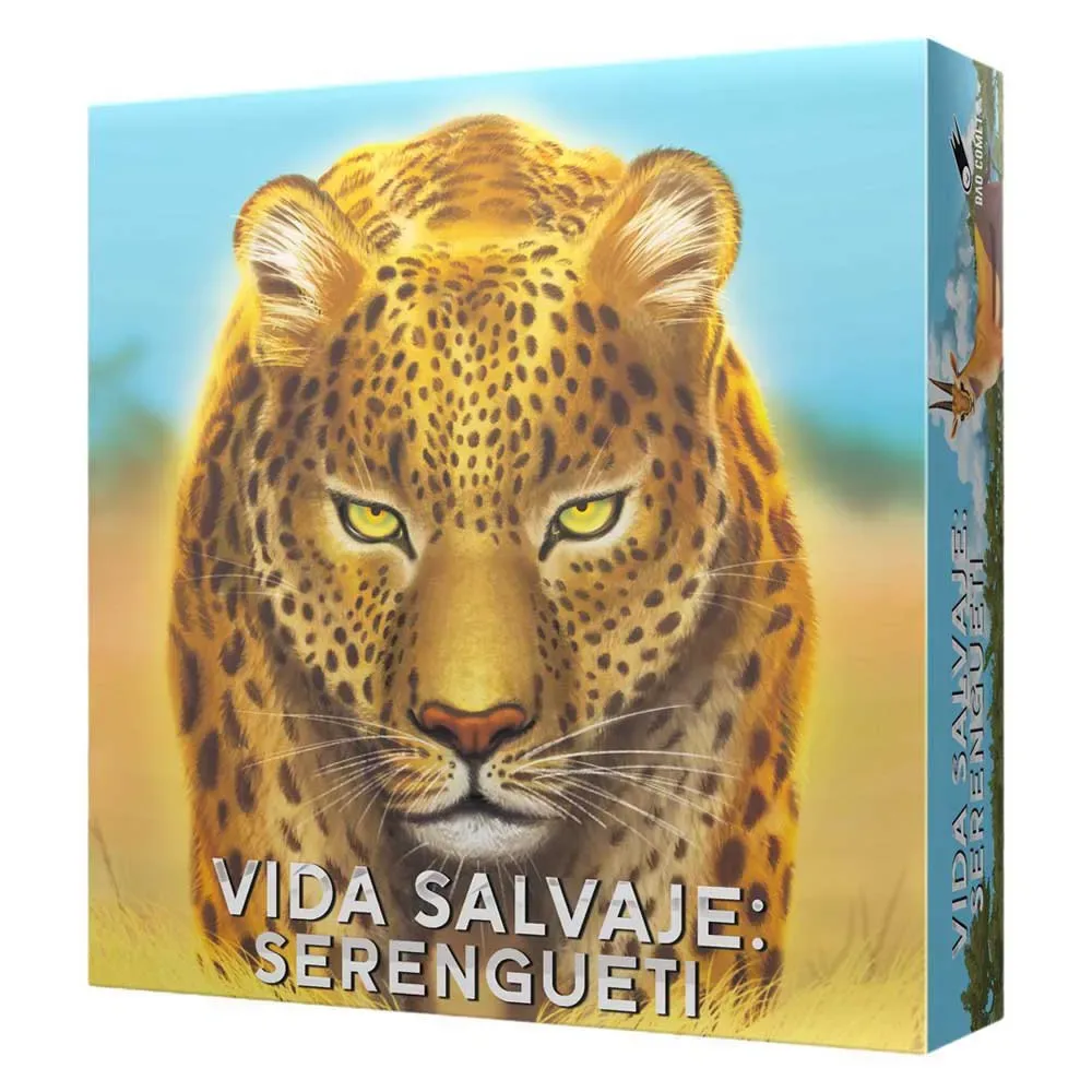 Vida Salvaje Serengeti Bordspel Spaanse Versie från Asmodee – kartong