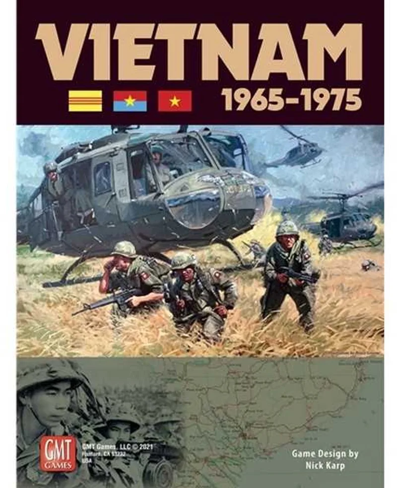 Vietnam 1965-1975 Bordspel från Asmodee – kartong