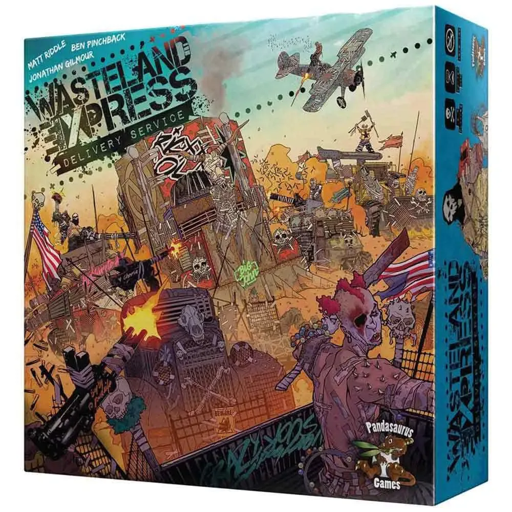 Wasteland Express Delivery Service Bordspel Spaans från Asmodee – kartong