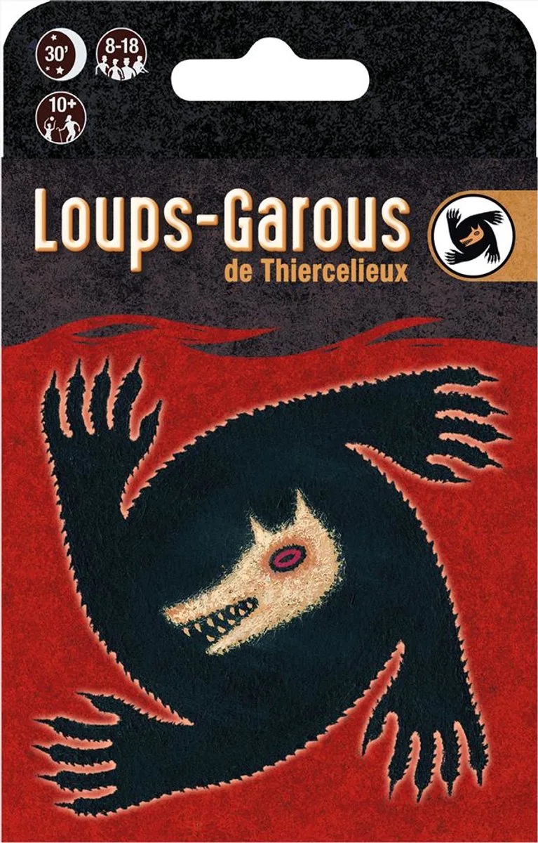 Les Loups-Garous de Thiercellieux Jeu de Société de Bluff 8-18 Joueurs de Asmodee – boîte