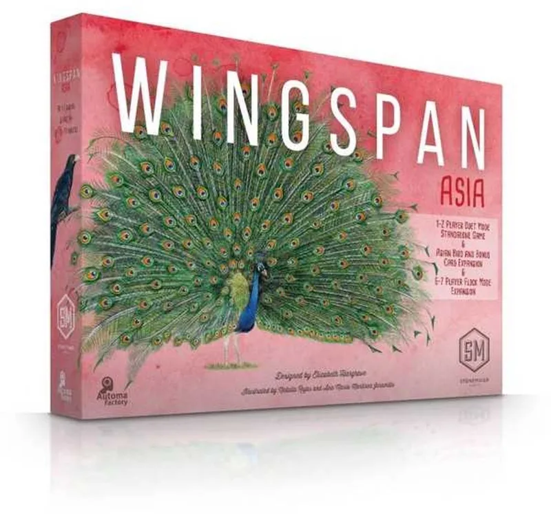 Wingspan Asia Expansion de Asmodee – boîte