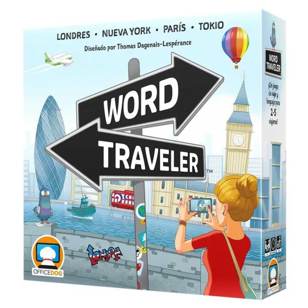 Word Traveler från Asmodee – kartong