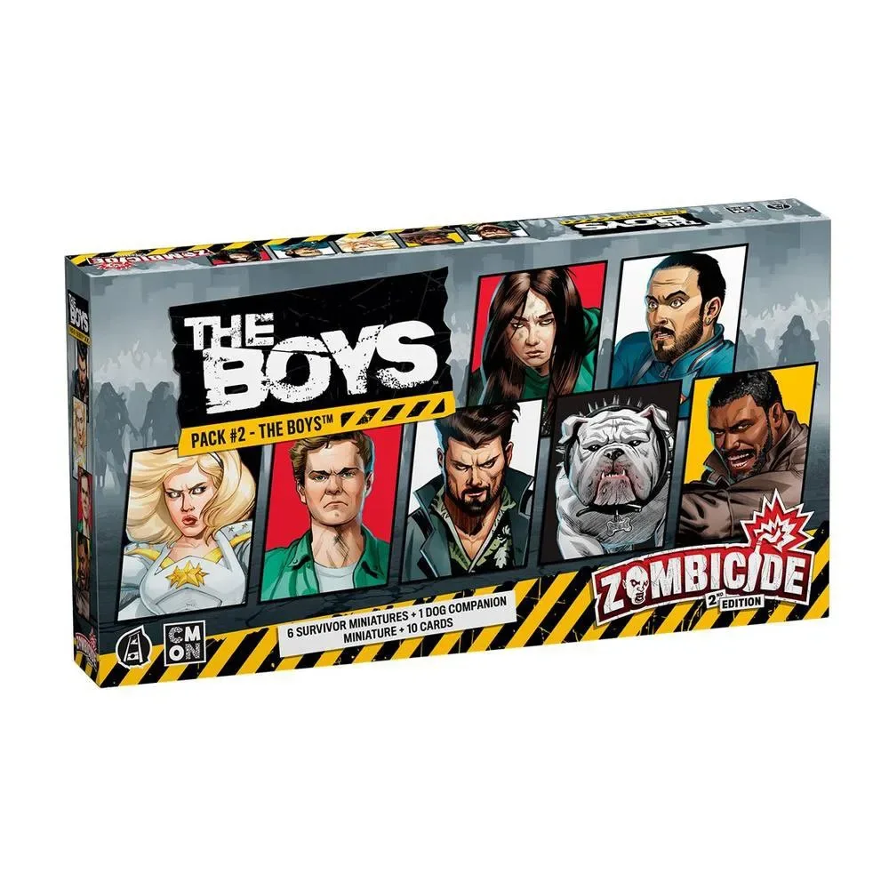 Zombicide 2e The Boys Pack #2 The Boys Brädspel från Asmodee – kartong