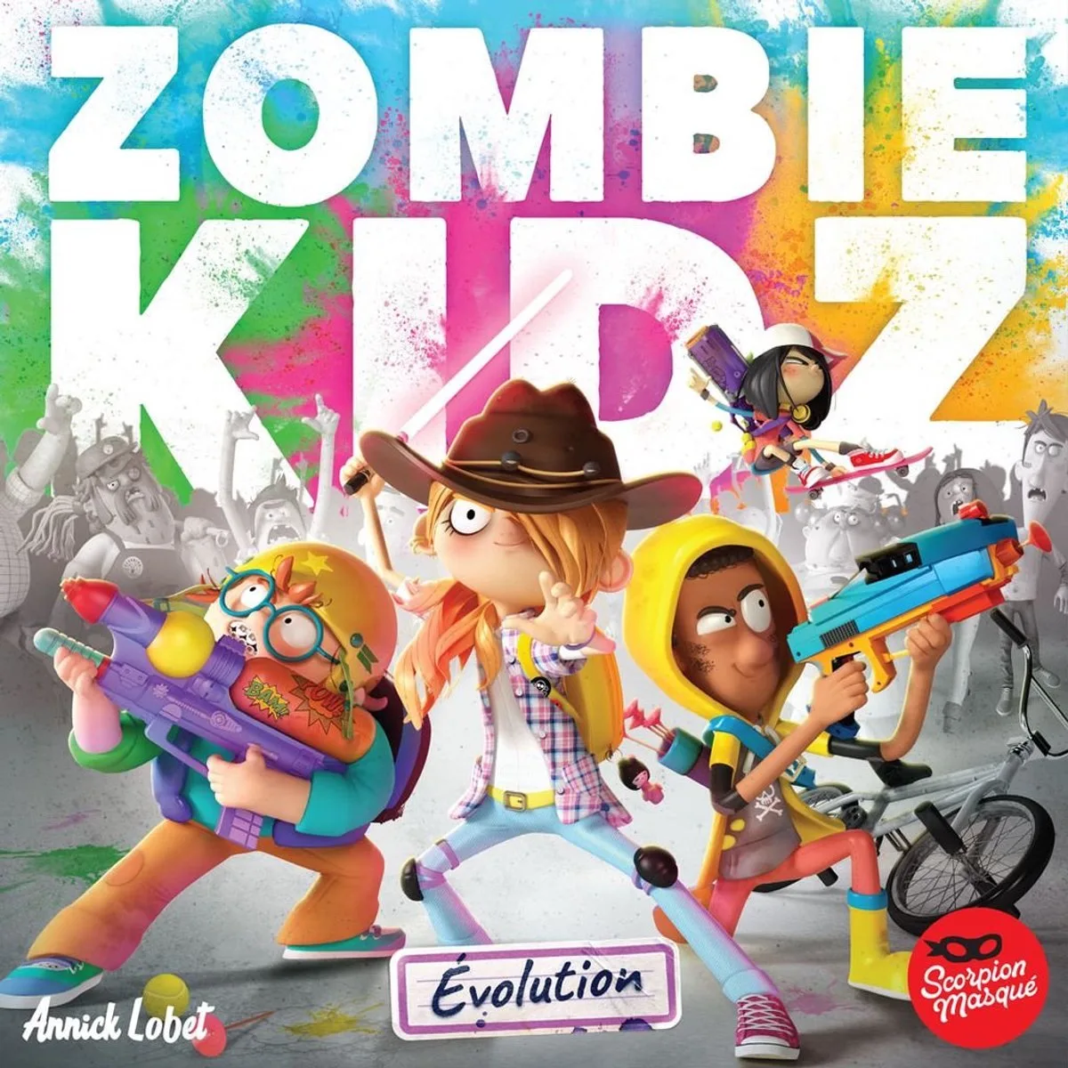 Zombie Kidz Evolution de Asmodee – boîte
