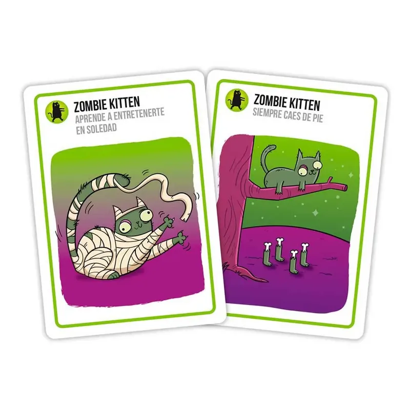Jeu De Société Exploding Kittens Zombie Kittens de Asmodee – boîte 3 sur 4