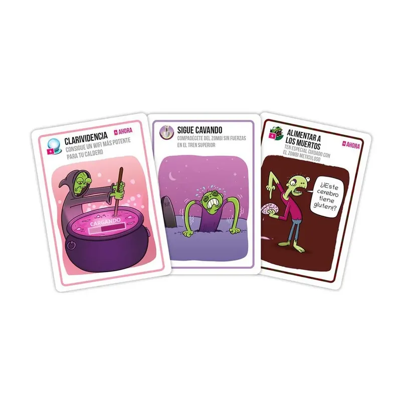 Jeu De Société Exploding Kittens Zombie Kittens de Asmodee – boîte 4 sur 4