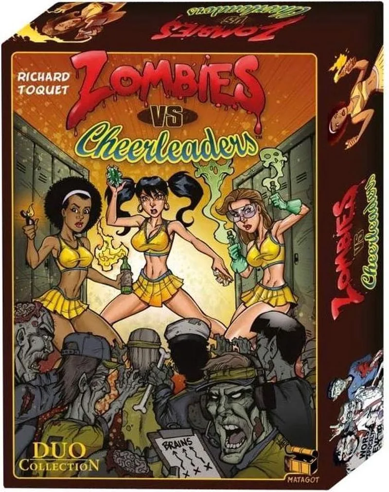 Zombies Vs Cheerleaders - EN från Asmodee, utgåva Multicolor – kartong