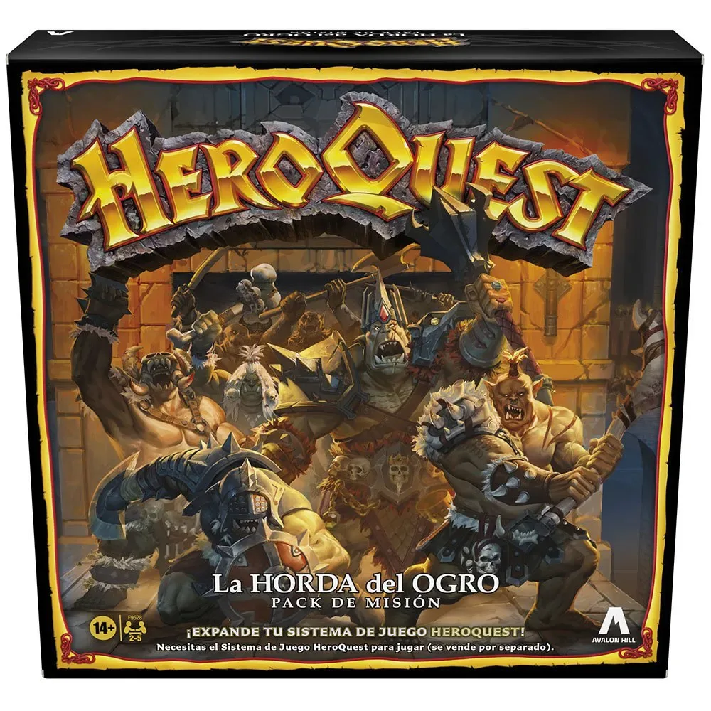 Heroquest Missie Pakket De Horde Van De Oger Bordspel Spaans från Avalon Hill – kartong