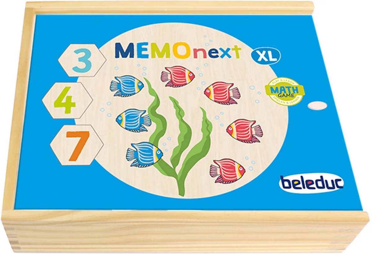 Memonext Natur von Beleduc, Ausgabe Mehrfarbig – Schachtel