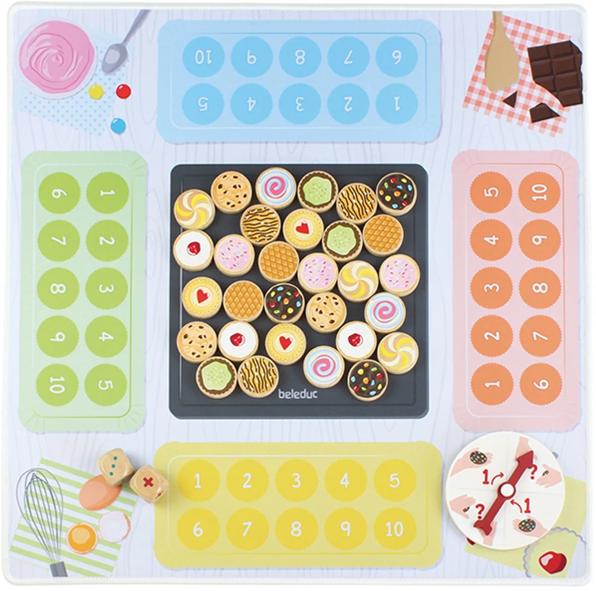 Cookie Doo Brädspel von Beleduc, Ausgabe Mehrfarbig – Schachtel