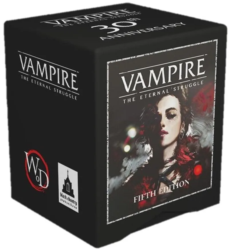 Vampire: The Eternal Struggle 5E - Kaartspel de Black Chantry Productions – boîte