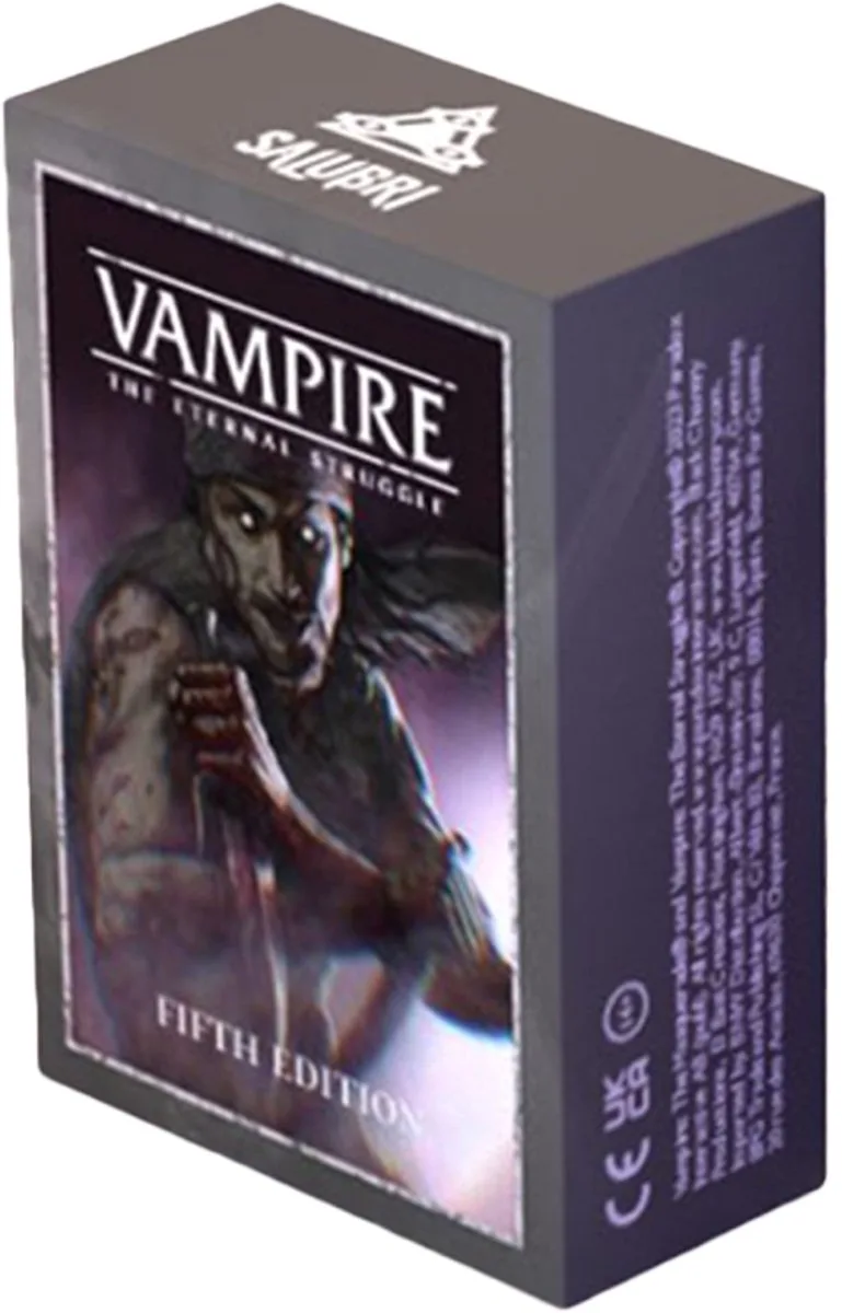 Vampire The Eternal Struggle 5th Ed Salubri de Black Chantry Productions – boîte