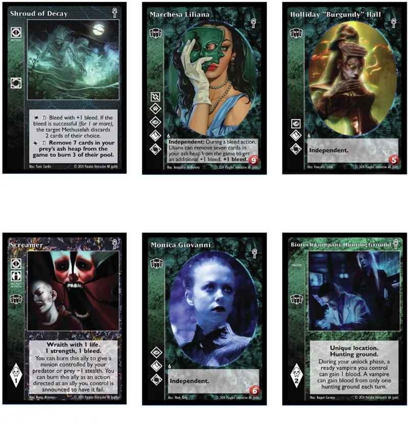 Vampire The Eternal Struggle 5th Edition Hecata de Black Chantry Productions – boîte