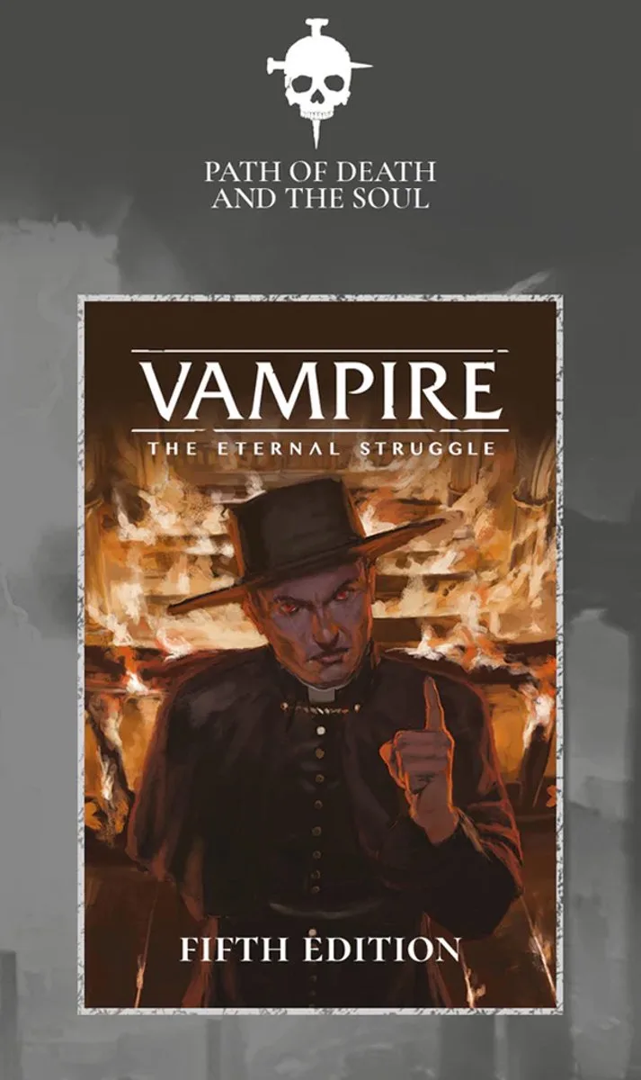 Vampire: The Eternal Struggle 5th Edition - Path of Death and the Soul from Black Chantry Productions – box