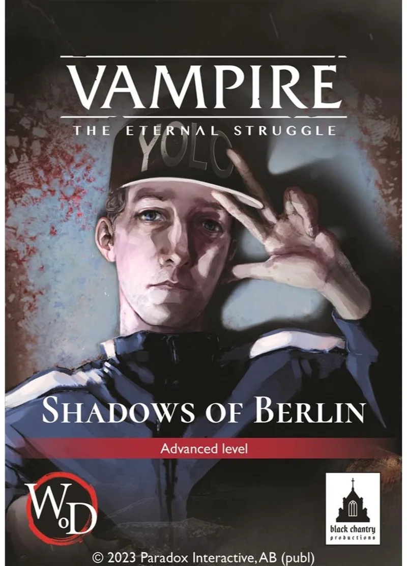 Vampire The Eternal Struggle Shadows of Berlin de Black Chantry Productions – boîte