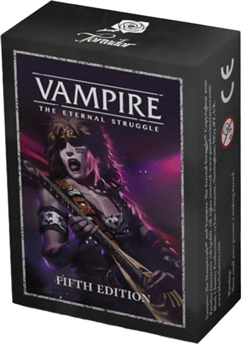 Vampire The Eternal Struggle Toreador Preconstructed Deck from Black Chantry Productions – box