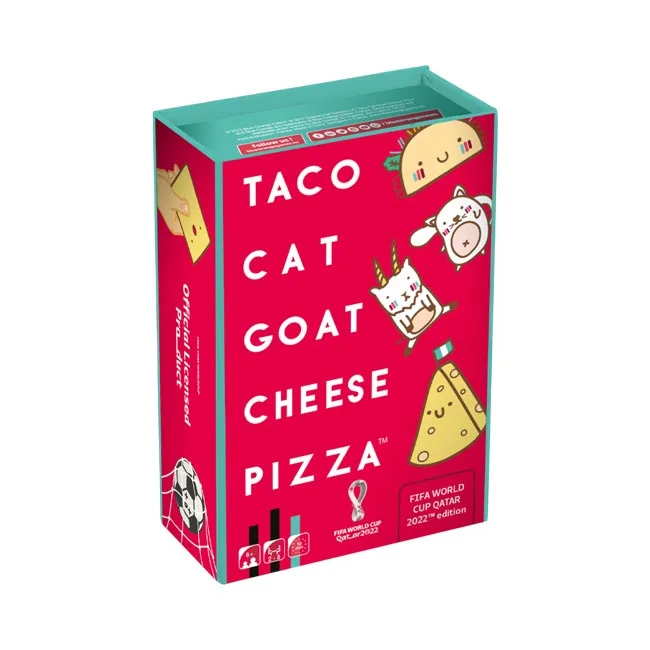 Taco Cat Goat Cheese Pizza (FIFA Edition) de Blue Orange – boîte