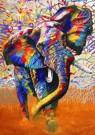 African Colours (1000) van Bluebird Puzzle – doos 1 van 2