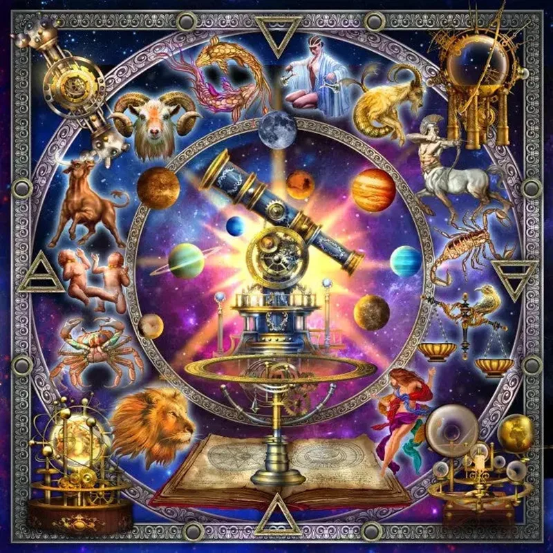 Astro Constellation - legpuzzel 1000 stukjes fantasie. fra Bluebird Puzzle, Flerfarvet-udgave – æske