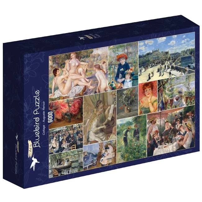 Auguste Renoir - Collage (6000) from Bluebird Puzzle – box