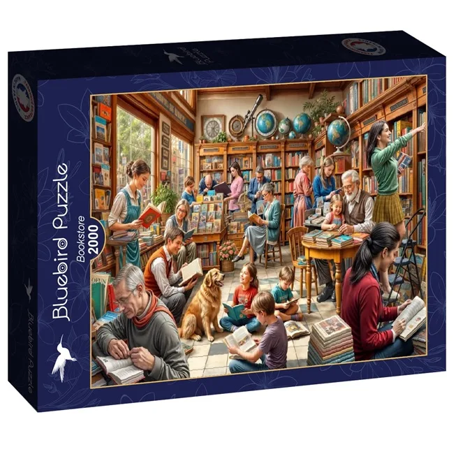 Bookstore (2000) de Bluebird Puzzle – boîte