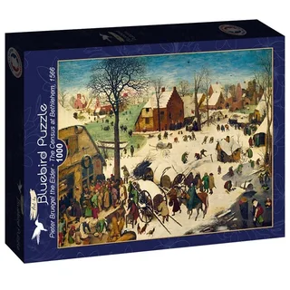 Brueghel the Elder - The Census at Bethlehem, 1566 (1000) fra Bluebird Puzzle – æske 1 af 2