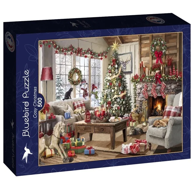 Cozy Christmas (500) van Bluebird Puzzle – doos