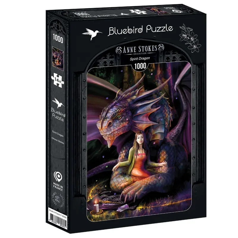 fantasie Anne Stokes Spirit Dragon 1000 stukjes. from Bluebird Puzzle, Multicolour edition – box 2 of 2