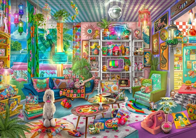 fantasie Kitschy Cute Collector - 2000 stukjes. from Bluebird Puzzle, Multicolour edition – box
