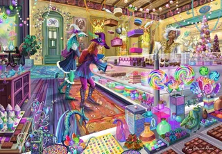 Fantasy puzzel bakkerij 1000 stukjes. de Bluebird Puzzle, édition Multicolore – boîte 1 sur 2
