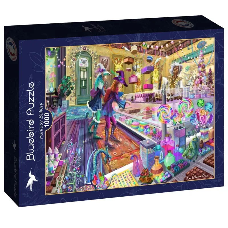 Fantasy puzzel bakkerij 1000 stukjes. de Bluebird Puzzle, édition Multicolore – boîte 2 sur 2