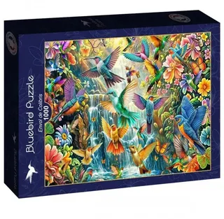 Flight of the Hummingbirds Puzzel 1000 Stukjes de Bluebird Puzzle – boîte 1 sur 2