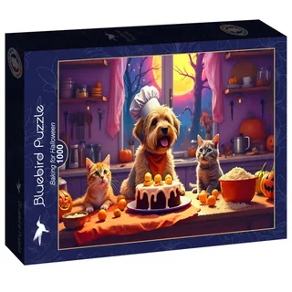 Halloween puzzel - 1000 stukjes - legpuzzel. fra Bluebird Puzzle, Flerfarvet-udgave – æske 2 af 2