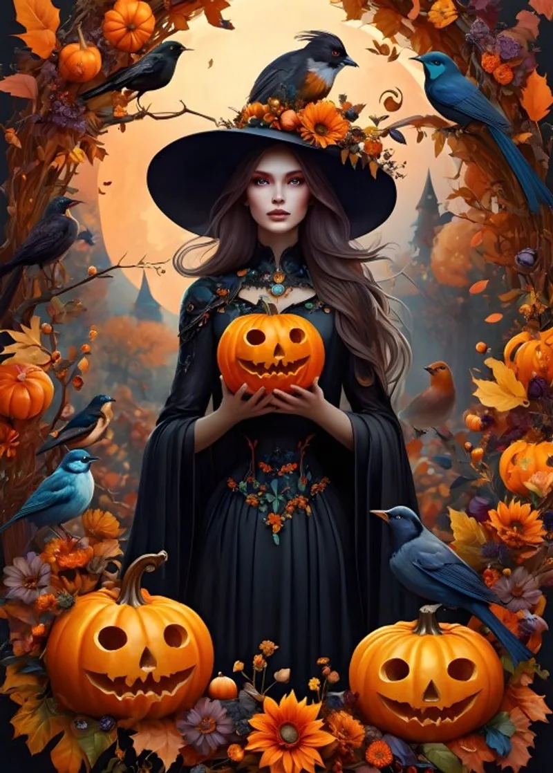 Halloween puzzel Witch - 500 stukjes legpuzzel. van Bluebird Puzzle, editie Meerkleurig – doos