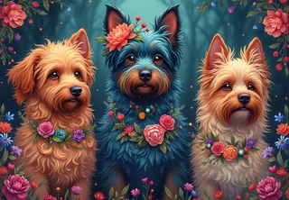 honden puzzel - 1000 stukjes. van Bluebird Puzzle, editie Meerkleurig – doos 1 van 2