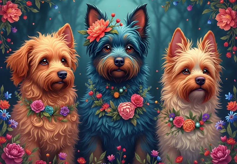 honden puzzel - 1000 stukjes. van Bluebird Puzzle, editie Meerkleurig – doos 1 van 2
