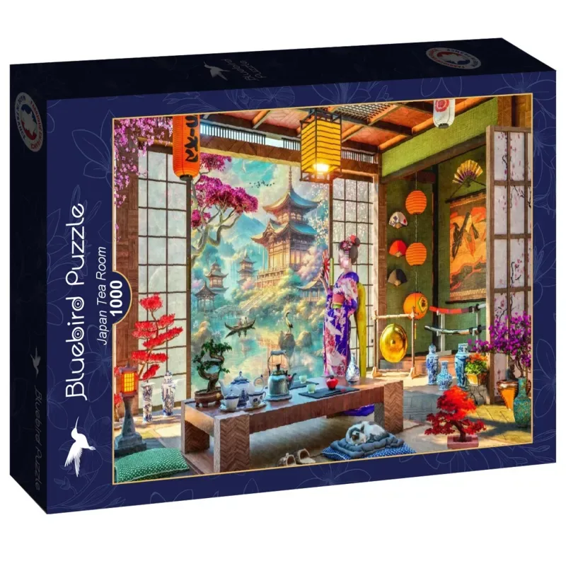 Japan Tea Room - legpuzzel voor volwassenen. von Bluebird Puzzle, Ausgabe Mehrfarbig – Schachtel 2 von 2