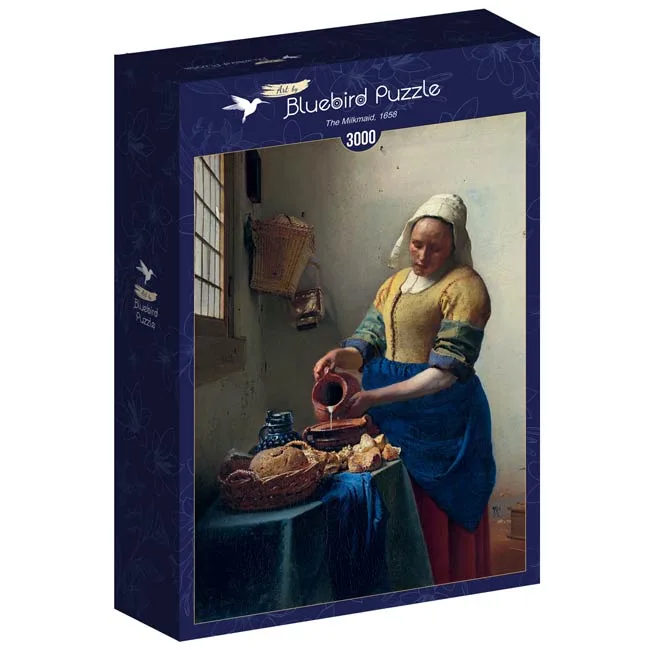 Johannes Vermeer - Het Melkmeisje (3000) from Bluebird Puzzle – box