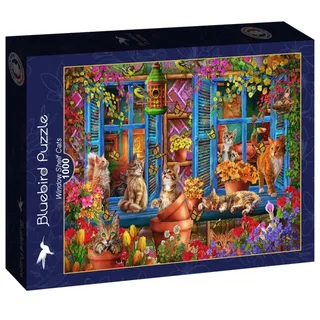 katten legpuzzel raamplank - 1000 stukjes. from Bluebird Puzzle, Multicolour edition – box 2 of 2